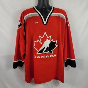 Team Canada Olympics IIHF 1998 Hockey Jersey Nike Men's size XL